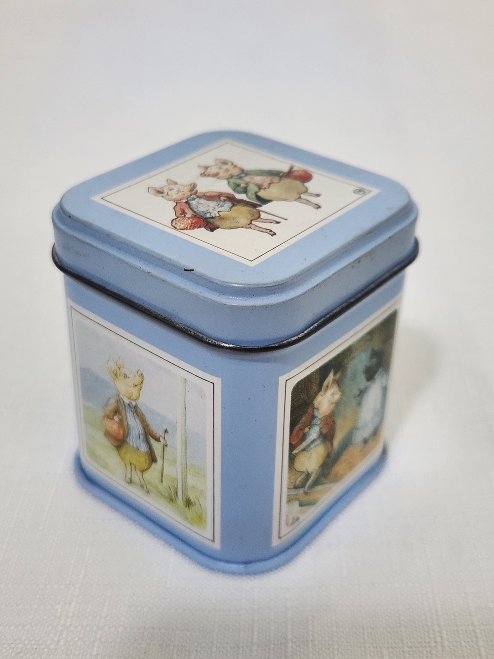 Vintage Beatrix Potter Tin Container